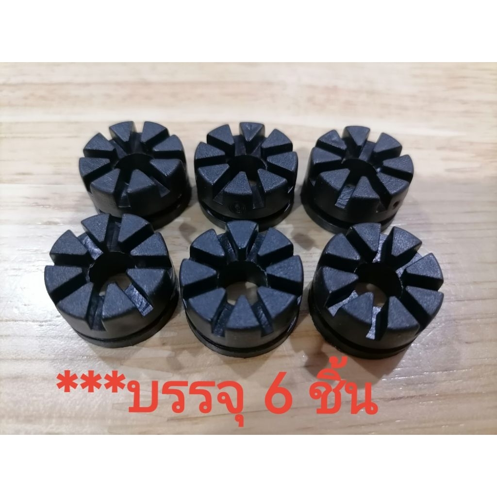 ยางรองไฟท้าย บรรจุ 6 ชิ้น yamaha, honda, kawasaki, suzuki​