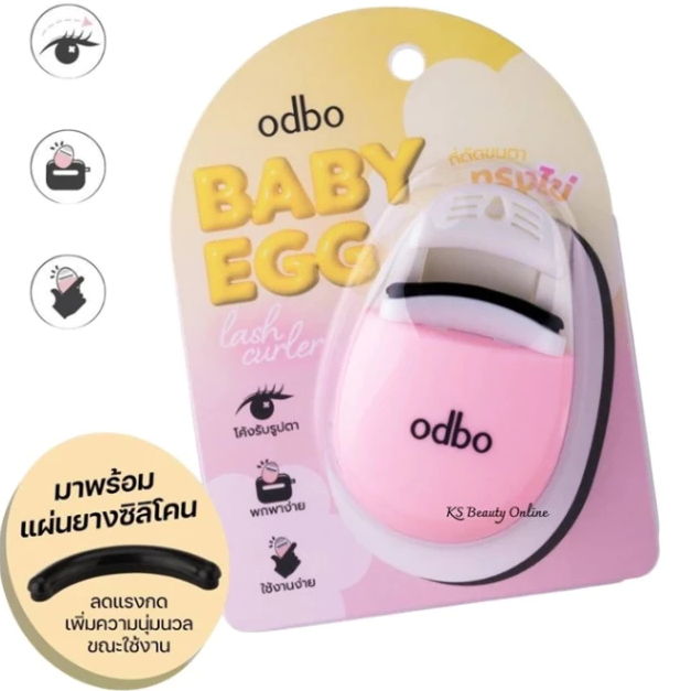 OD8074 ที่ดัดขนตาทรงไข่ BABY EGG LASH CURLER ดัดงอนเด้ง ODBO โอดีบีโอ