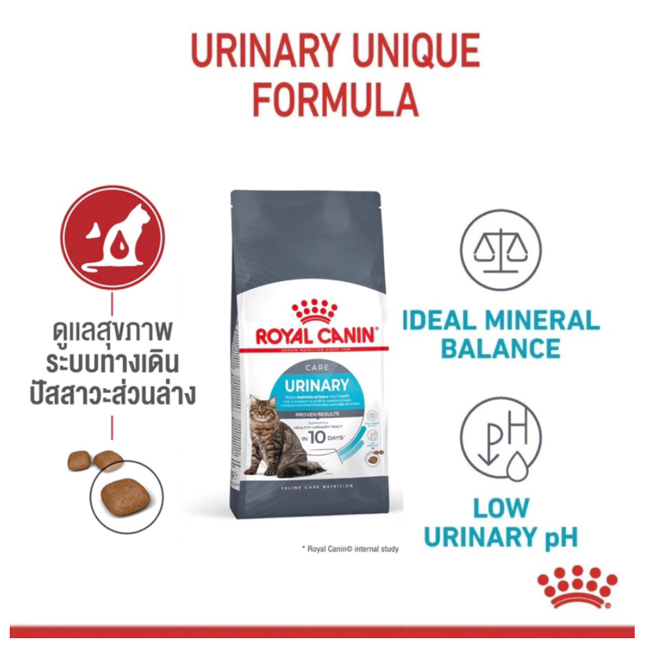 (หมดอายุ16/09/2027) Royal Canin Urinary Care 10kg ❤️😺โรยัลคานิน ป้องกันนิ่ว 10kg