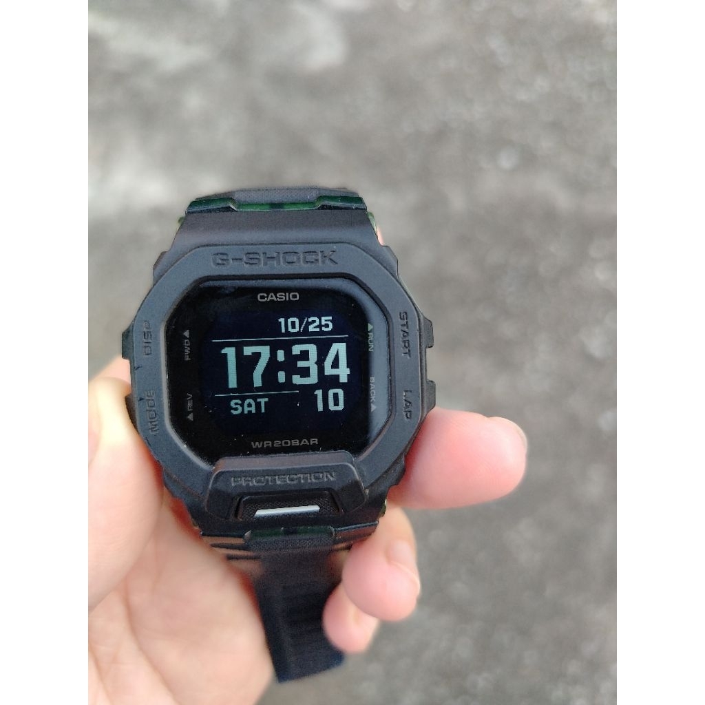 มือสอง รับไปใช้งานคุ้มค่า นาฬิกา Casio นาฬิกาข้อมือ G-shock รุ่น GBD-200