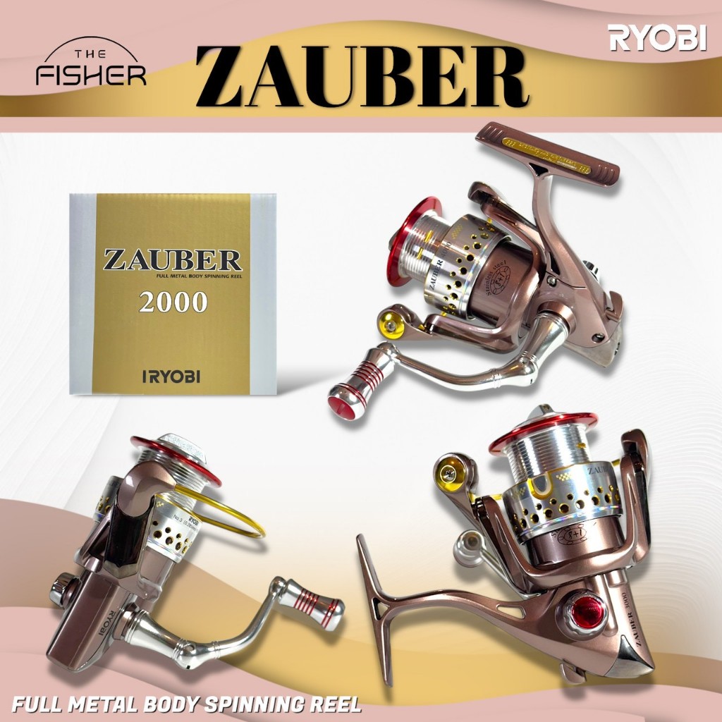 A01 RYOBI รุ่น ZAUBER By JapanRyobi zauber ลื่นขึ่นเทพ ตำนานของความทนทาน