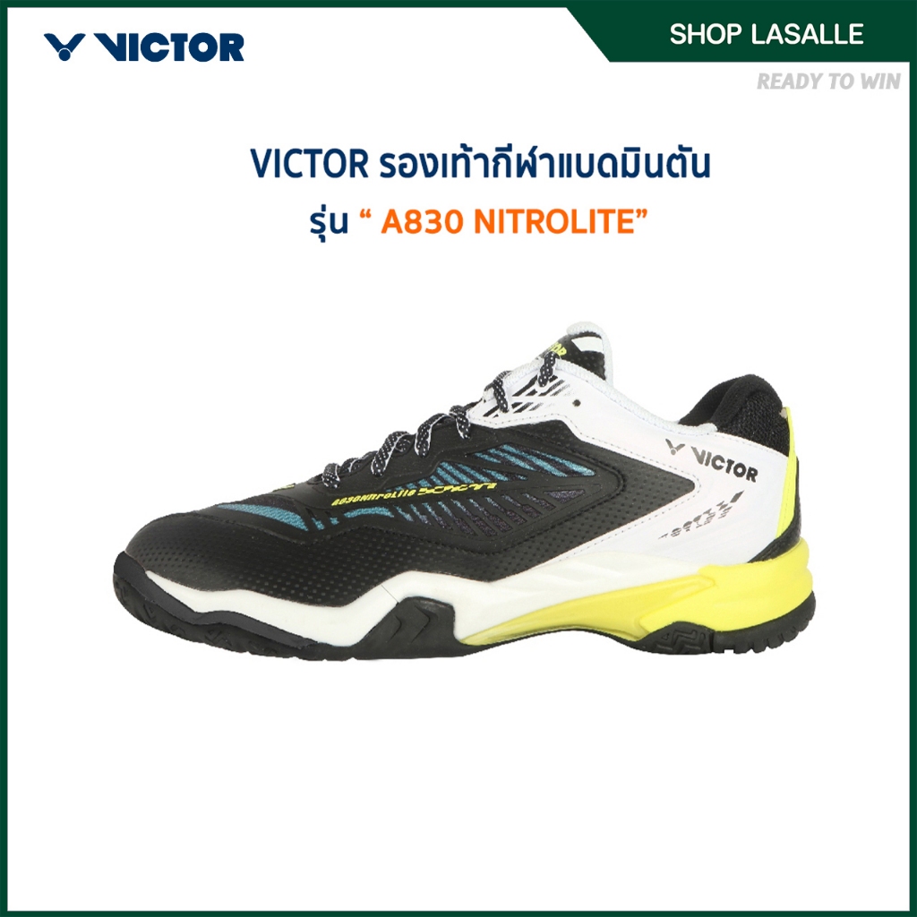 VICTOR รองเท้ากีฬาแบดมินตัน รุ่น A830 NITROLITE