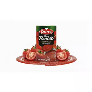 Durra ซอสมะเขือเทศเข้มข้น 135g 1แพ็คx 4 Tomato Paste Double Concentrated معجون طماطم ซอสมะเขือเทศบด