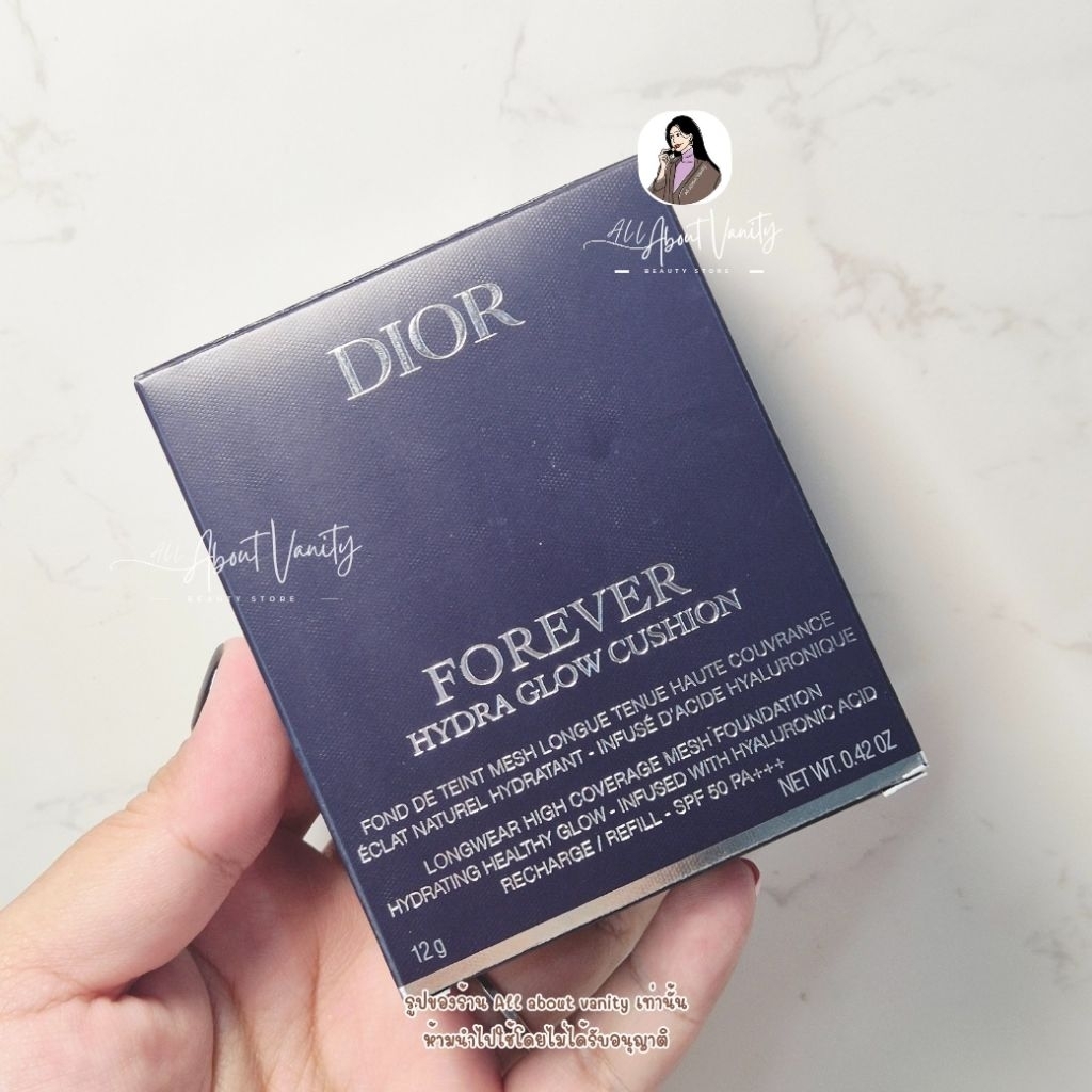 ใหม่!! [ป้ายคิงพาวเวอร์] รีฟิวคุชชั่น Hydra glow Dior Forever Cushion "Hydra Glow"