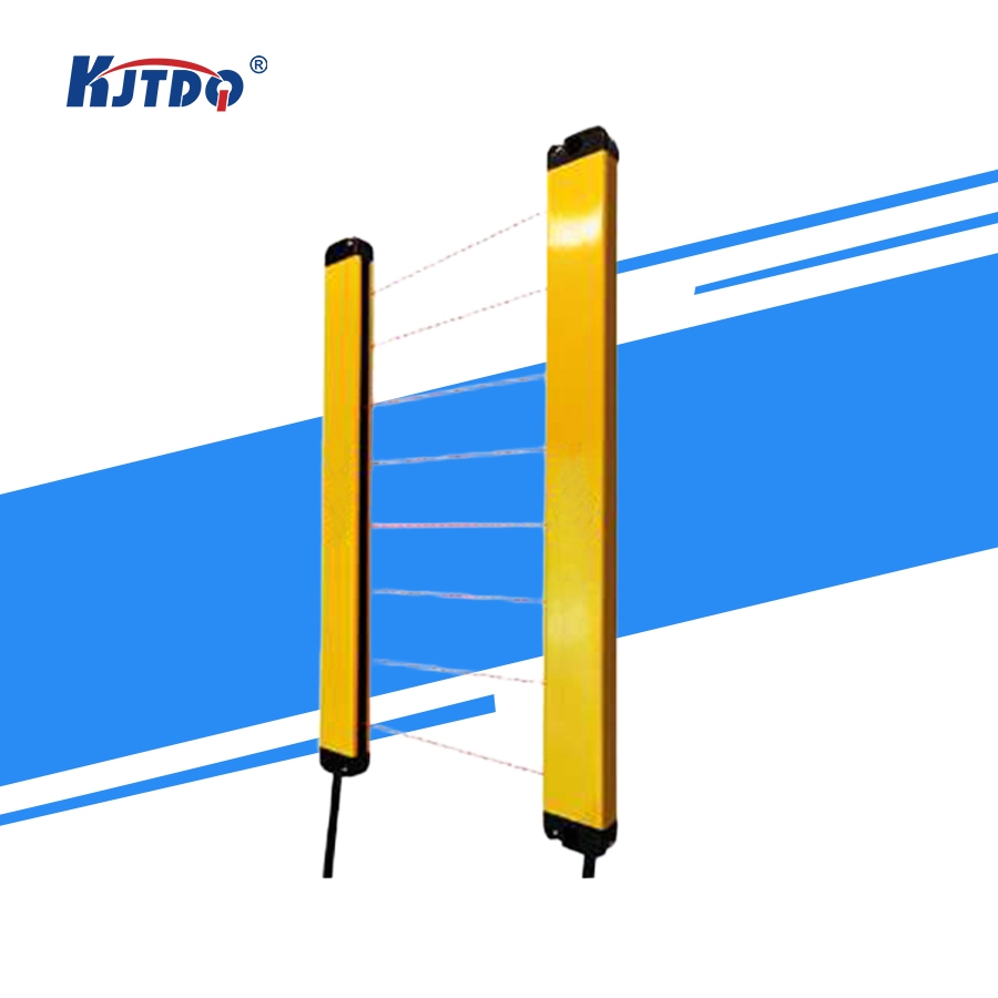 KJT sensor, ultra-thin safety light curtain, KJTTBE, optical axis spacing: 10mm, number of optical a