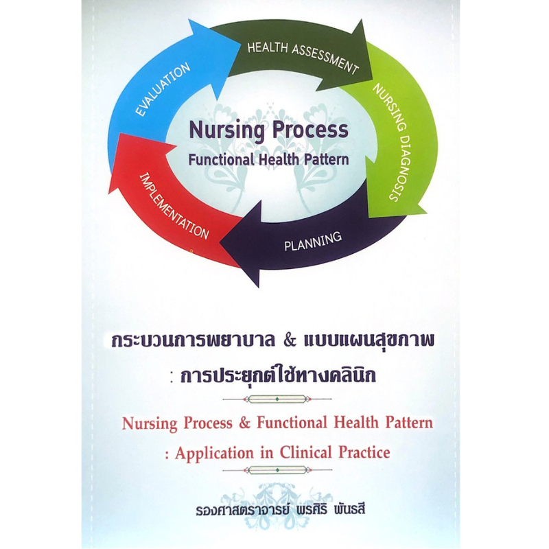 หนังสือ9786117089046กระบวนการพยาบาล & แบบแผนสุขภาพ :การประยุกต์ใช้ทางคลินิก (NURSING PROCESS & FUNCT