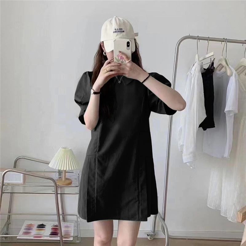 XWbrand   NEW ชุดเดรสแฟชั่นคอปก สร้างรูปทรงสามมิติ ผ้าดีใส่สบายมาก  ทรงสวยเข้ารูป โทนสีสุภาพ ใส่ได้หลายโอกาสเลยน้า - รูปที่ 5