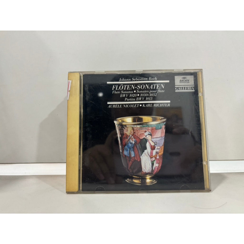 1 CD MUSIC  ซีดีเพลงสากล    J.S. BACH: FLÖTEN-SONATEN - NICOLET/RICHTER    (M3A26)