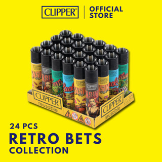 ไฟแช็ค คลิปเปอร์ Clipper Lighters Retro Bets Collection (แพ็…