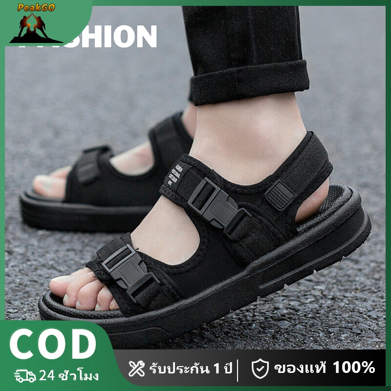 【PeakGO】รองเท้าแตะผู้ชาย รองเท้าแตะรัดสั้น รองเท้ารัดส้น รองเท้า แตะแฟชั่น ไซส์ 36-45