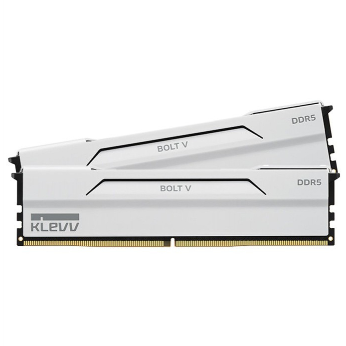 KLEVV BOLT V DDR5 GAMING OC 64GB (32GBx2) 6400MHz WHITE