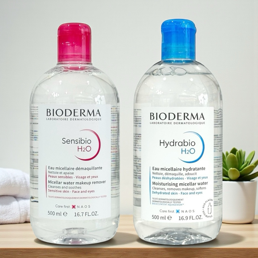 Bioderma Sensibio H2O Cleansing Micellar Water 500ml มีสูตรให้เลือก
