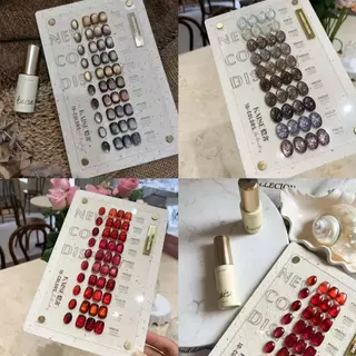 พร้อมส่ง แบรนด์ Kaise 10 สี สีลูกแก้วซาติน สีเจลกลิ๊ตเตอร์แฟลช ฟรีชาร์ทสี มี 3 รุ่น