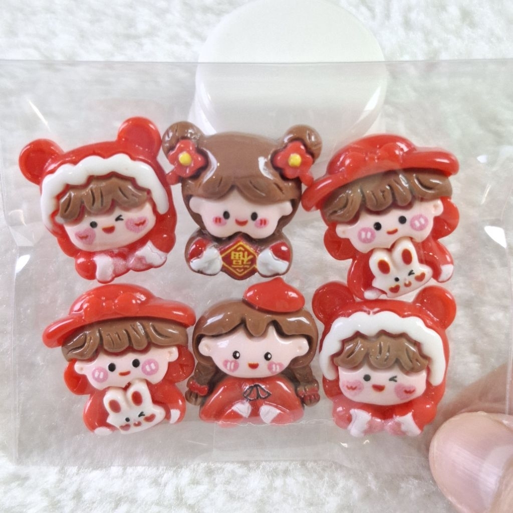 New!! ลายใหม่ถุงละ 15 บาท พร้อมส่งจากไทย! รวมเรซิ่นการ์ตูนประดับ DIY น่ารักๆ หลากหลายแบบ รหัส 15A | หมวดตัวการ์ตูน - รูปที่ 5