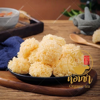 เห็ดหูหนูหิมะขาวยูนนาน ไม่ฟอกสี ดอกเล็ก สำหรับทำซุป ของหวาน 银耳 Dried Snow Fungus