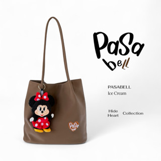 กระเป๋า tote bag รุ่น Icecream ใส่แฟ้มA4ได้ (ไม่มีจี้ห้อย)