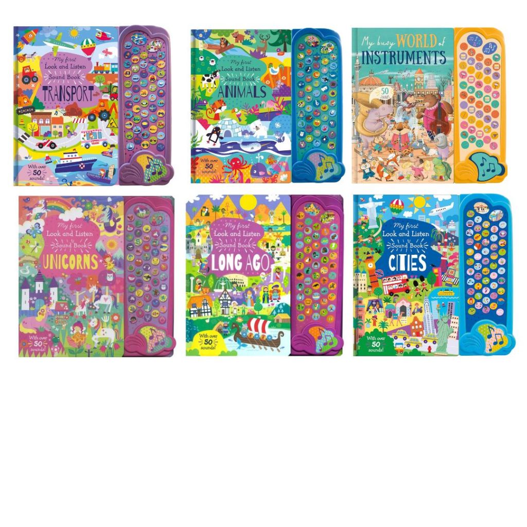 หนังสือมีเสียง North Parade - 50 Buttons Soundbook Series