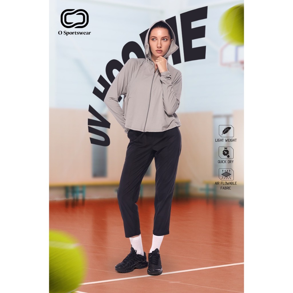 O sportswear - H1010 เสื้อคลุมออกกำลังกายกัน UV