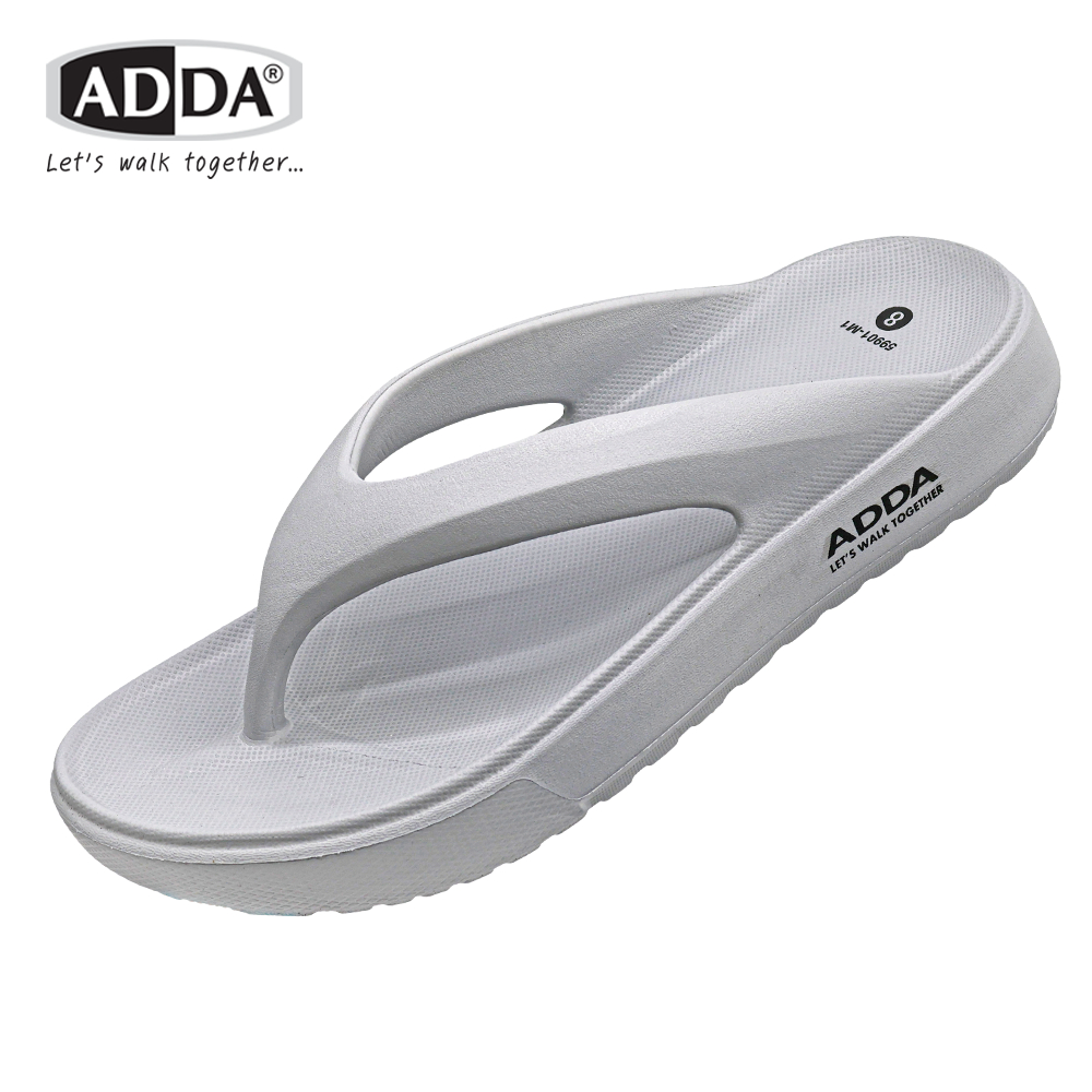 รองเท้าแตะ ADDA  แบบหูคีบผู้ชาย รองเท้าลำลอง รุ่น 59901M1