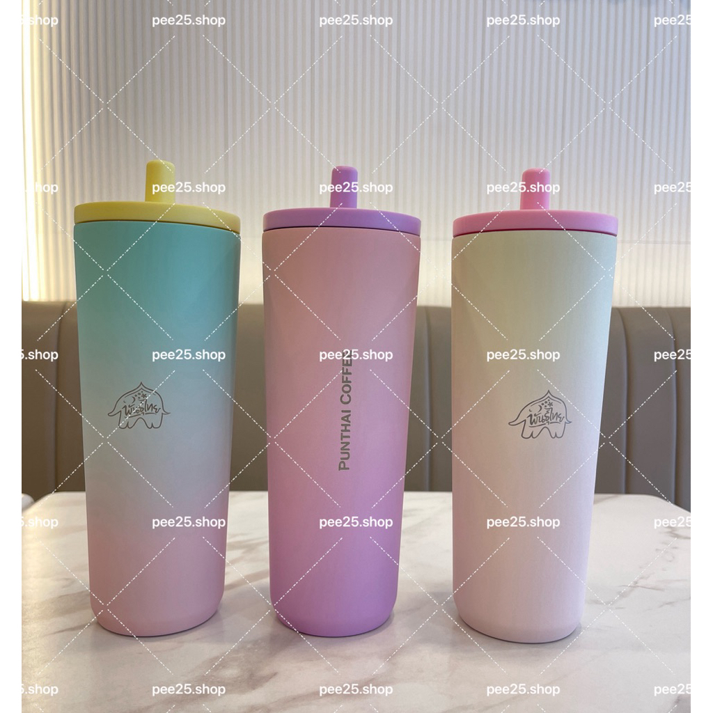 📌พร้อมส่ง📌แก้วเก็บความเย็น PUNTHAI รุ่นใหม่ล่าสุด ขนาด 710 ml. ของแท้