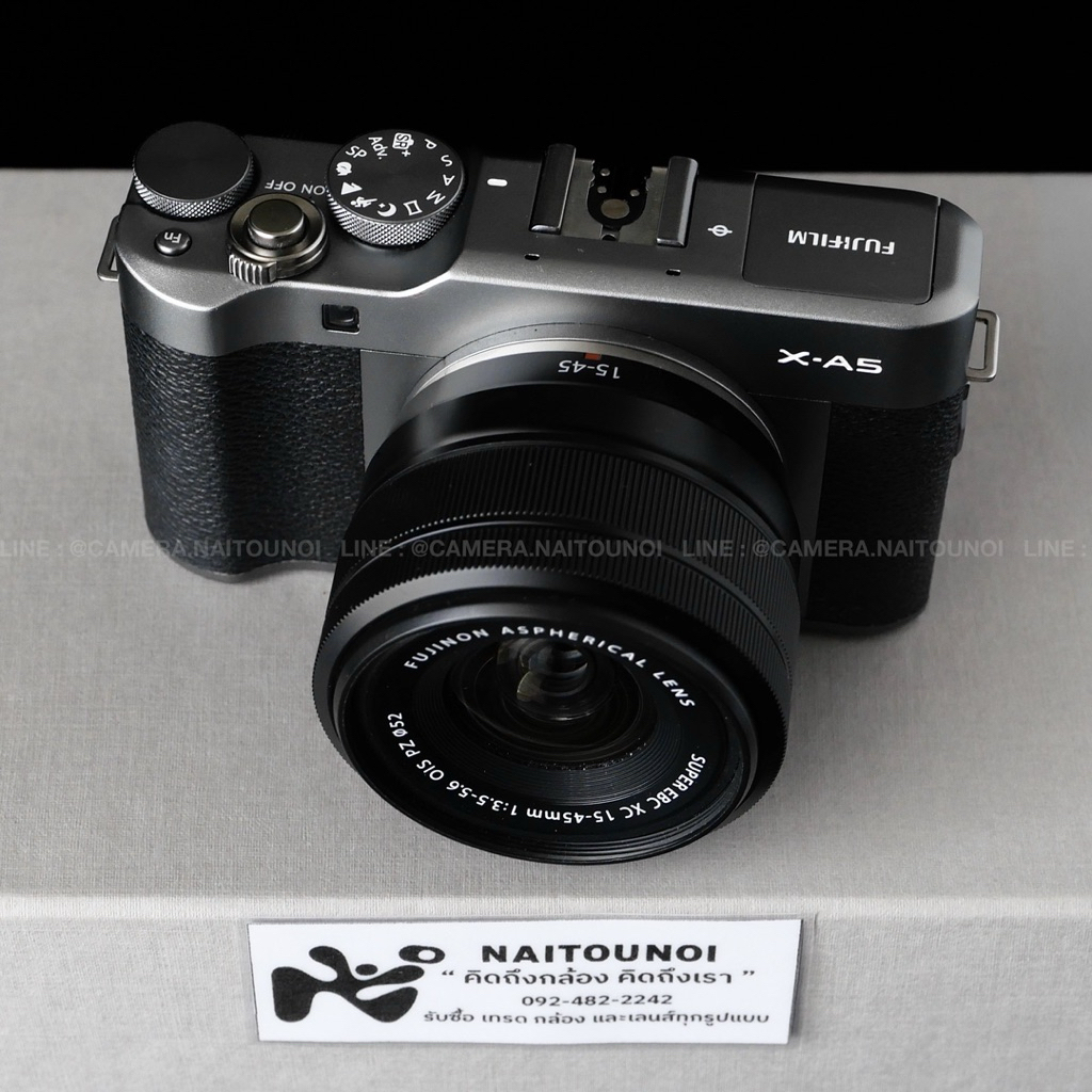 ( Used!! ) Fuji X-A5 Gray + Fuji 15-45 F3.5-5.6 OIS PZ < Mint >