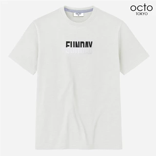 ลดราคา octoTOKYO | เสื้อยืด T-Shirt - Funday | Japanese Style | Unisex | ผ้า Cotton 100% | S-2XL