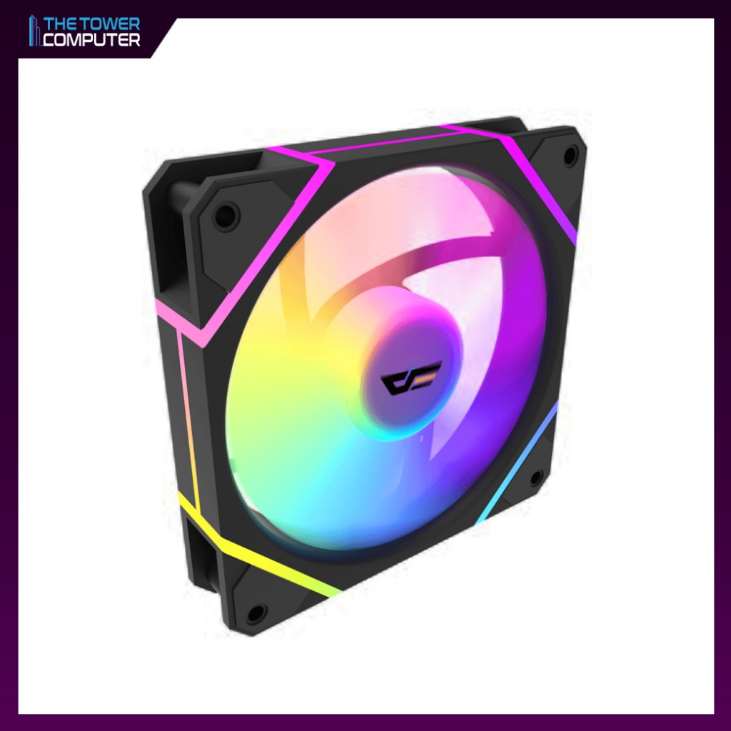 DarkFlash DM12 Pro BLACK 12CM ARGB Cooling Fan