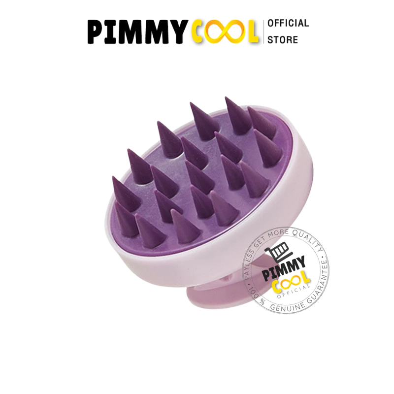 Hair Washing Brush แปรงสระผม แปรงซิลิโคน นวดหนังศีรษะ ผมสะอาด ขนแปรงนุ่ม I เลือกสี