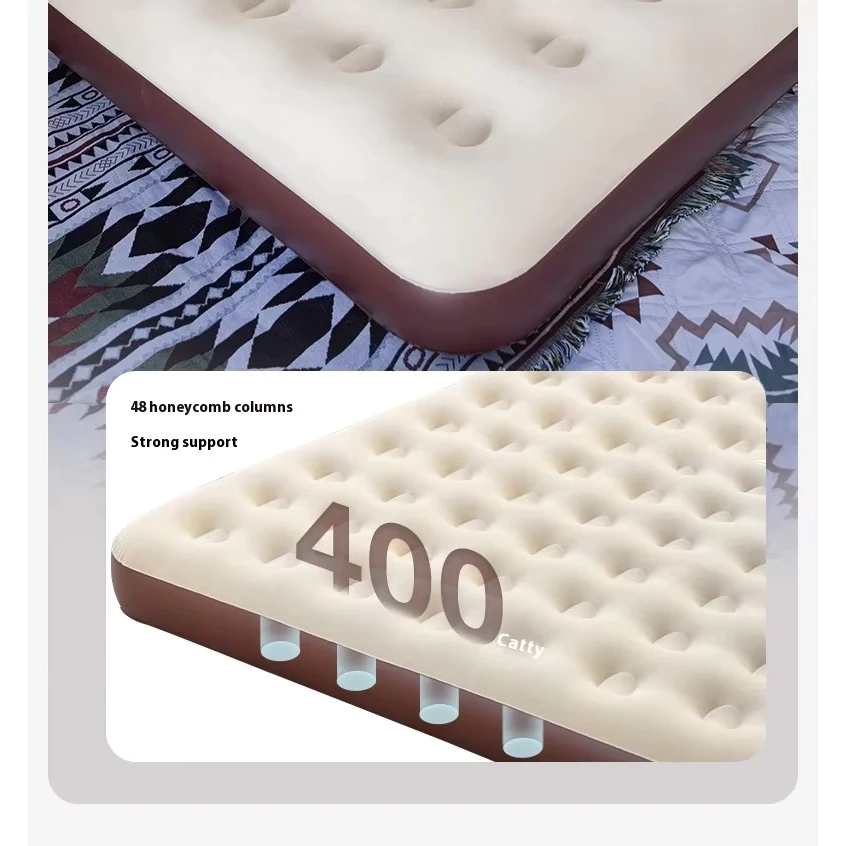 Mobi Garden เตียงลม ที่นอนเป่าลม YunYang PH22 สี Japanese khaki thumbnail 4