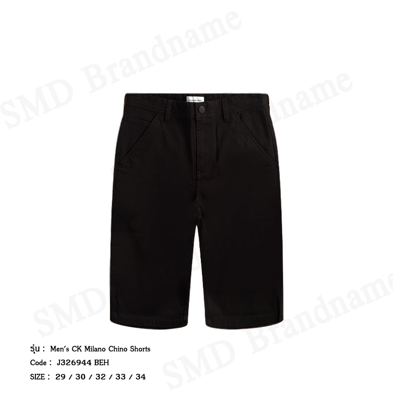 Calvin Klein Jeans กางเกงขาสั้นผู้ชาย รุ่น Men's CK Milano Chino Shorts Code: J326944 BEH