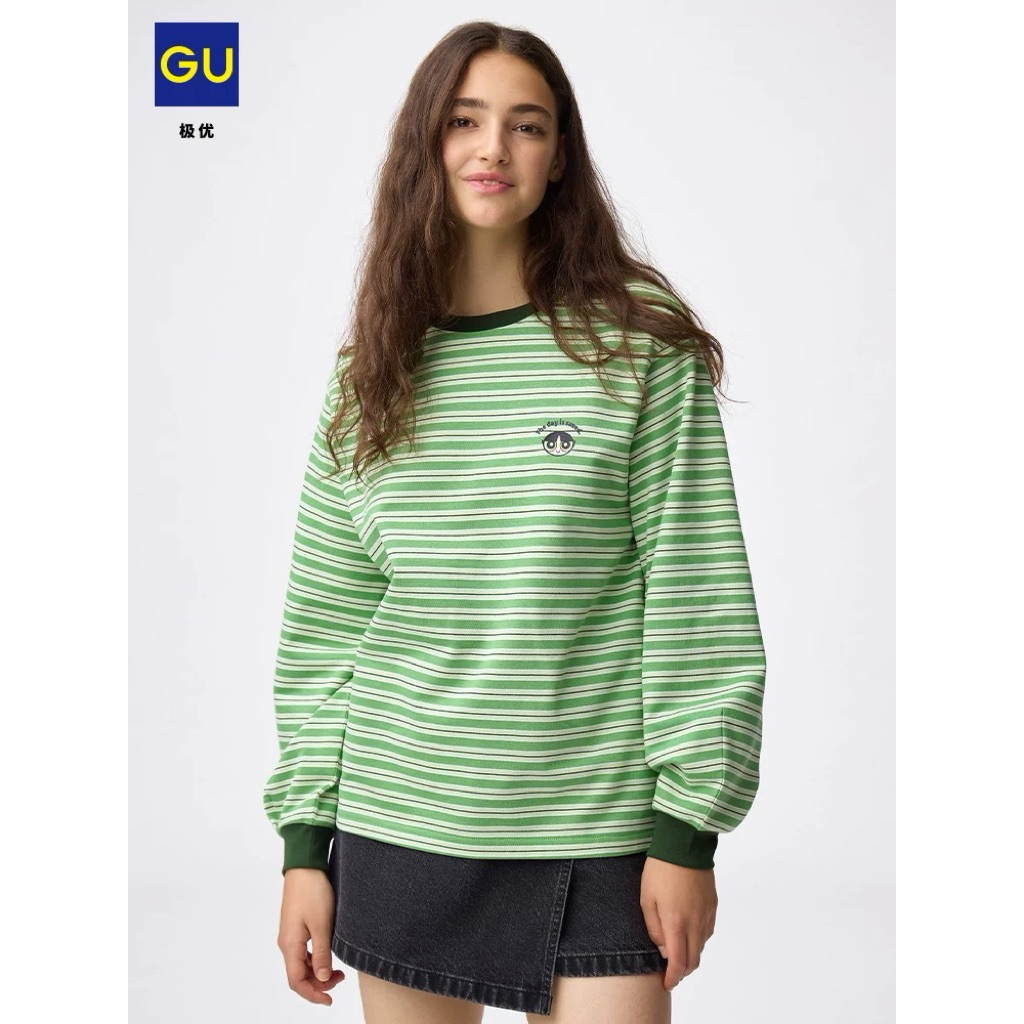 📍Pre-Order : เสื้อแขนยาว Powerpuffgirls & GU [Official]
