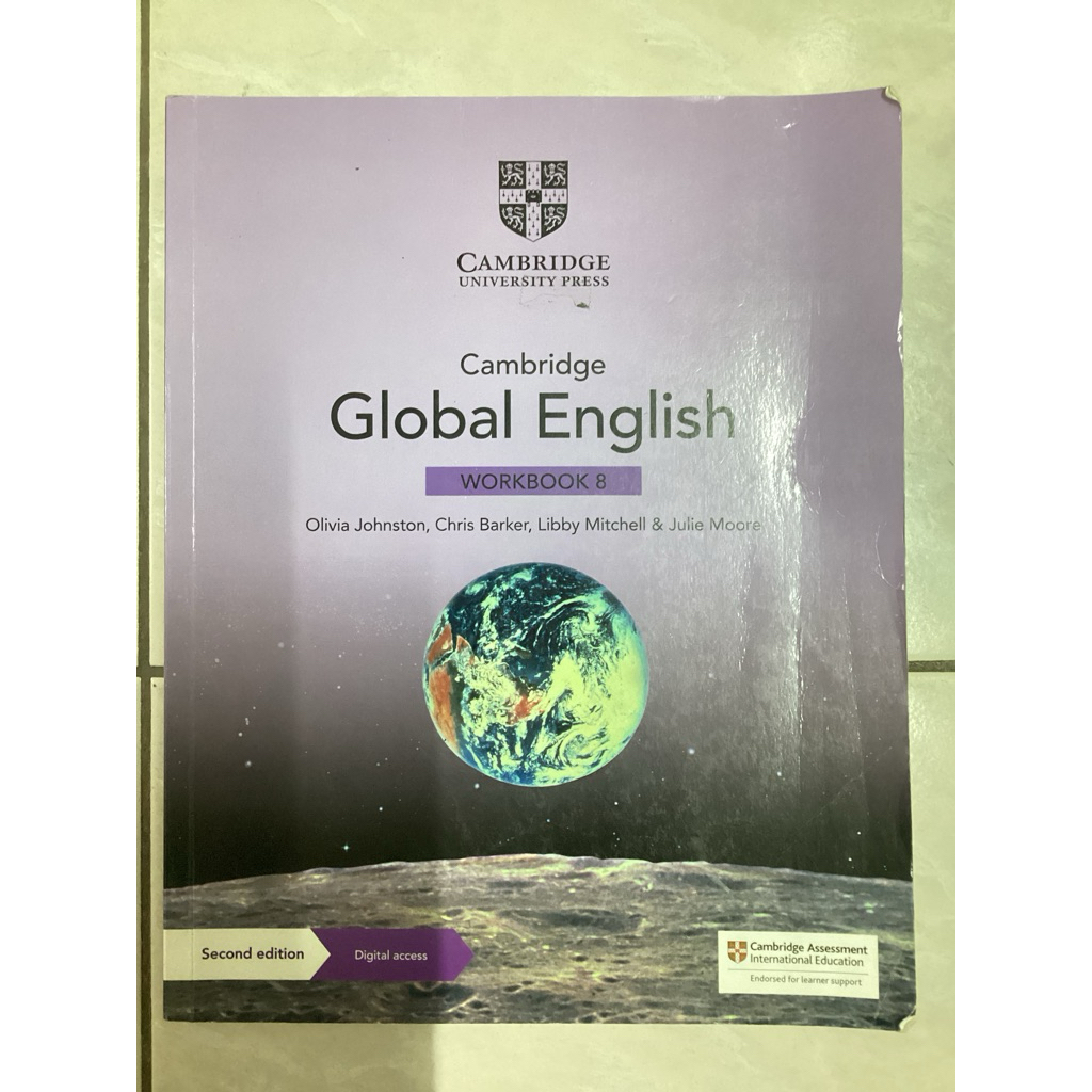 Cambridge Global English WORKBOOK 8 มือสอง