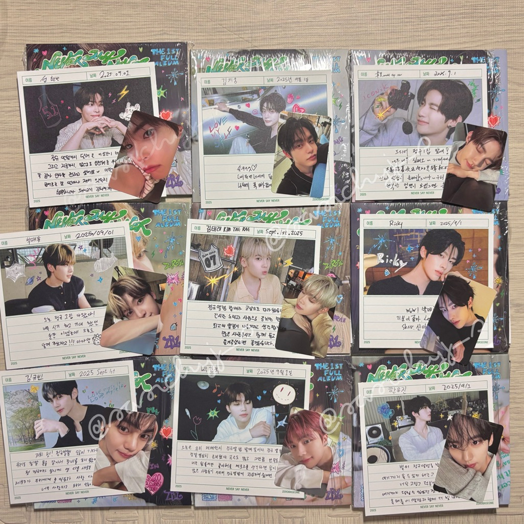 ZB1 Never Say Never (Digipack individual ver.)