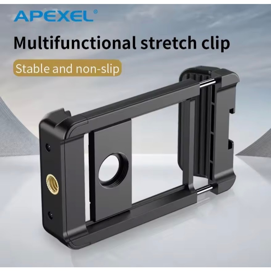 ตัวหนีบยึดเลนส์โทรศัพท์มือถือ APEXEL F001 ขนาด 17 มม. แบบยืดได้ ใช้ได้กับเลนส์ APEXEL สำหรับสมาร์ทโฟน