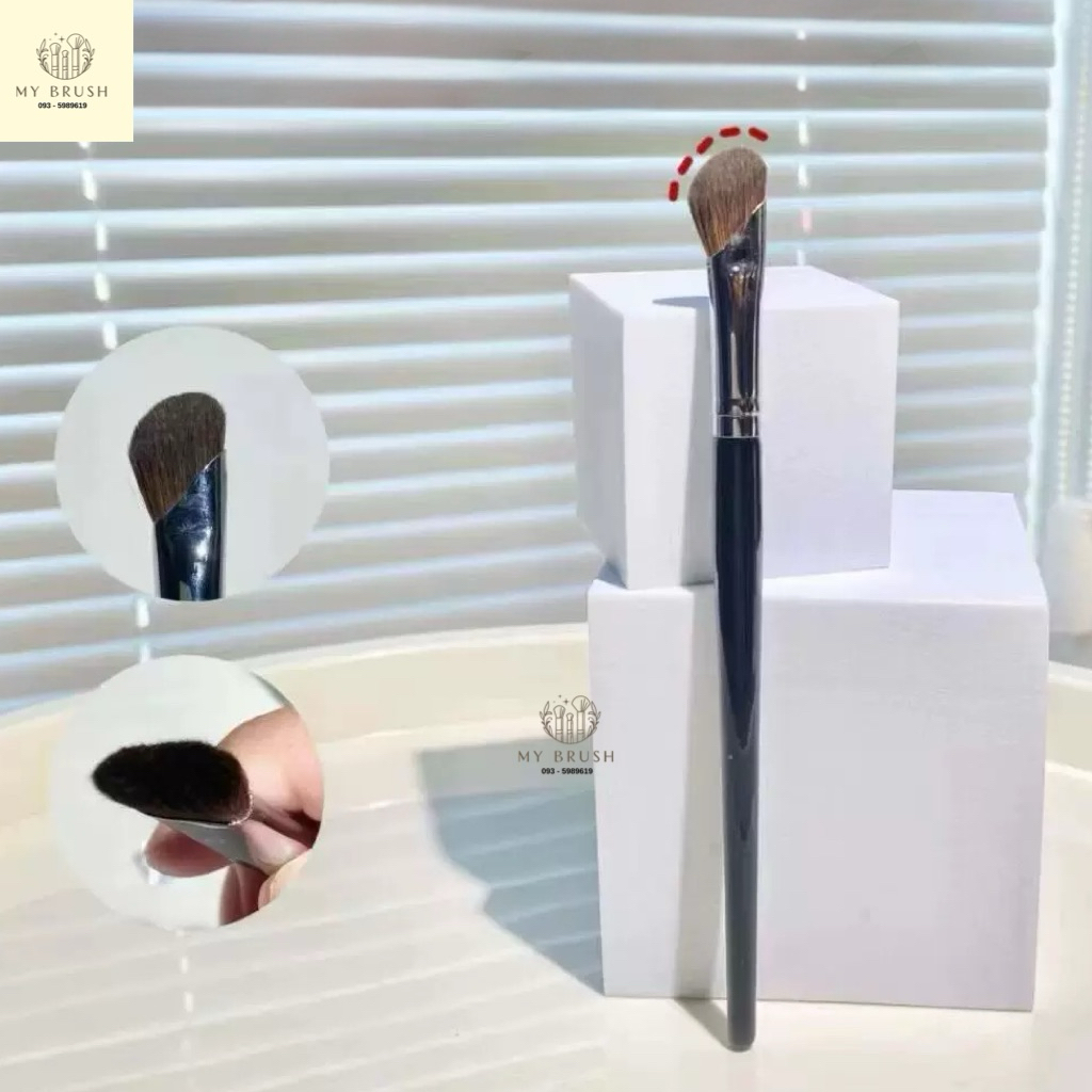 ร้านไทยแท้ Makeupbrush by mybrush แปรงแต่งหน้า แปรงคอนทัวร์จมูก เฉดดิ้ง ดั้ง ขนนุ่ม ขนม้า ขนสัตว์