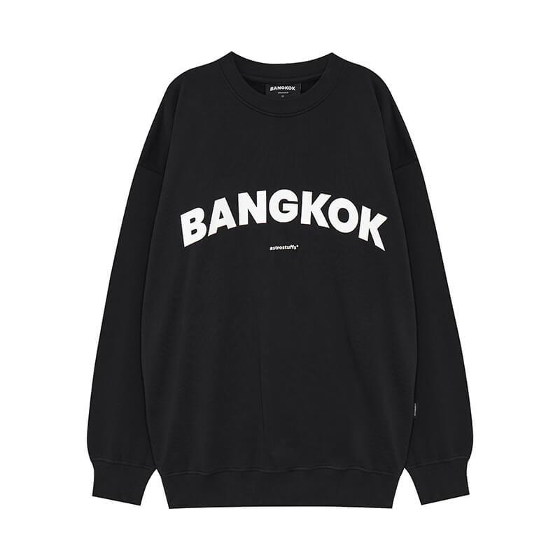 AstroStuffs BANGKOK SWEATSHIRT (BLACK/GREEN)