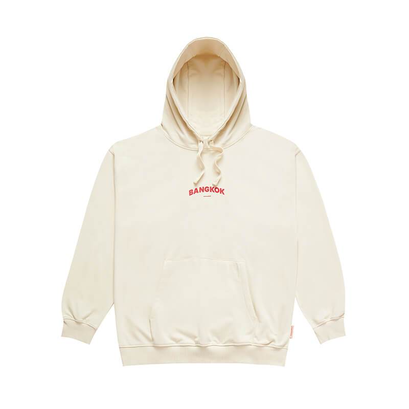 AstroStuffs BANGKOK HOODIE (CREAM/PINK)