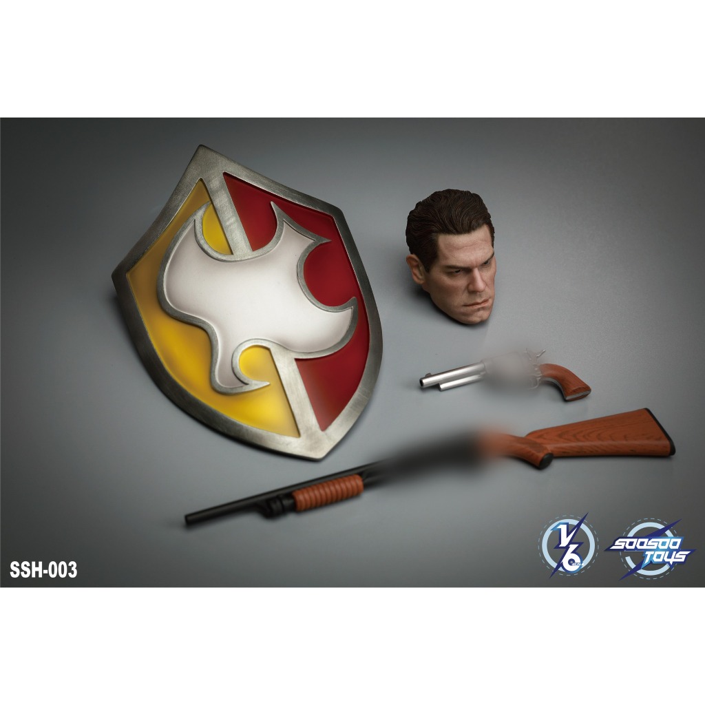 SOOSOOTOYS SSH-003 1/6 :JOHN head & accessory