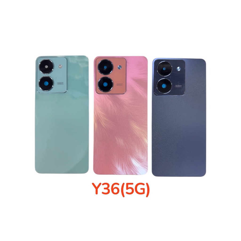 ฝาหลังพรัอมเลนส์ กระจกหลัง ฝาหลังวาย36 5จี ฝาหลังY36(5G)