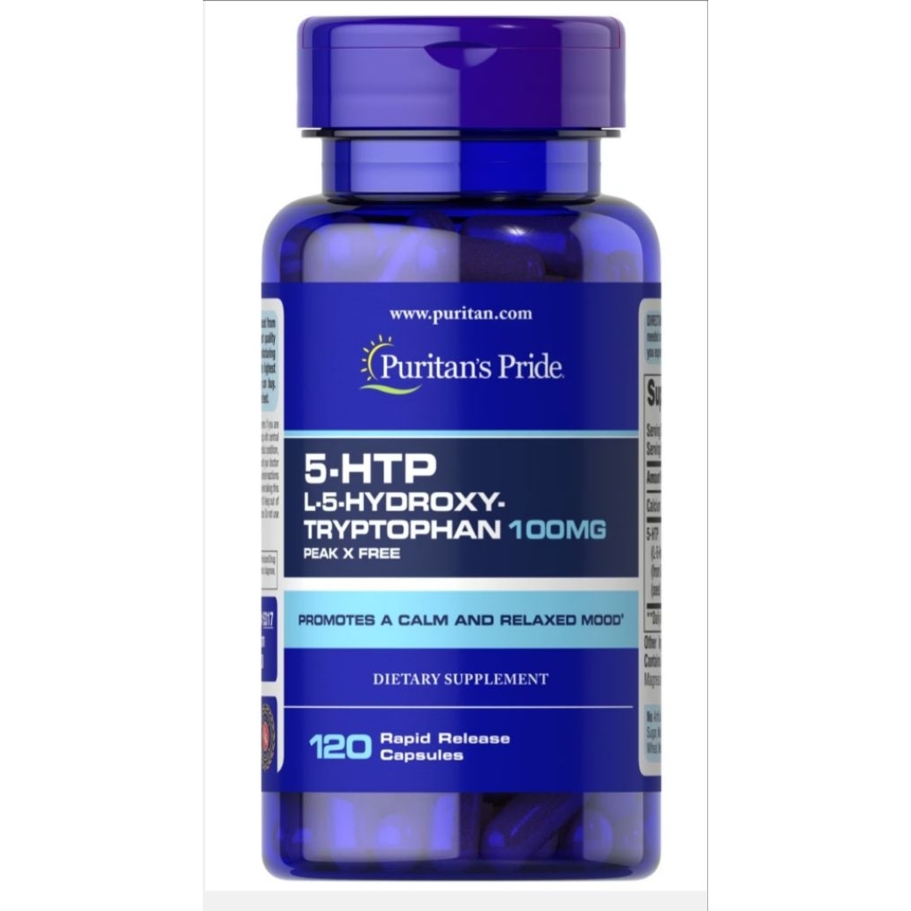 5HTP 100mg 60/120 capsules L-5-Hydroxy-Tryptophan