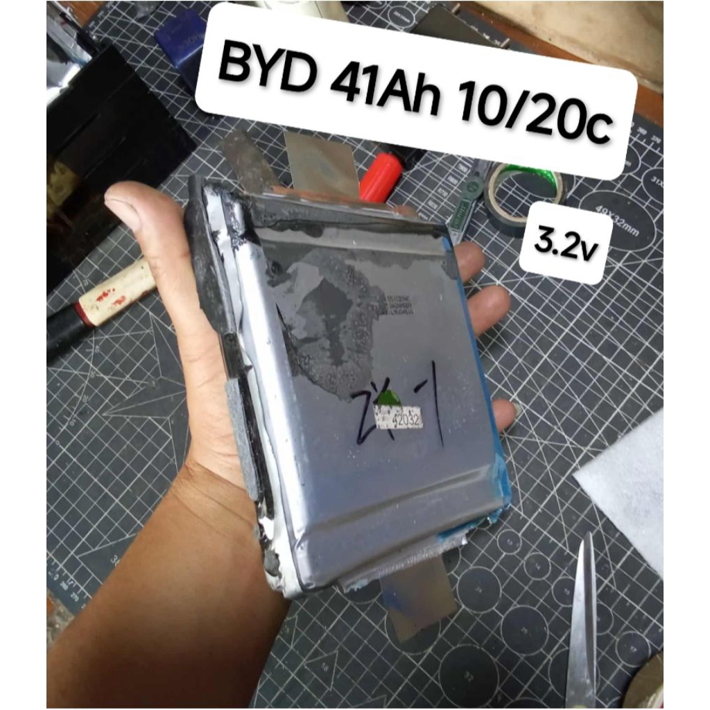 BYD Blade Battery 10-30c, 3.2v  LFP  เบลดแบตเตอรี่ 37-42Ah
