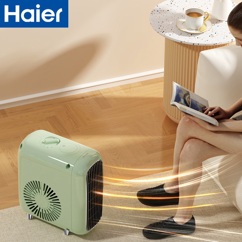 Haier พัดลมร้อน ฮีตเตอร์พัดลม พัดลมฮีตเตอร์ เครื่องทำความร้อน พัดลมทำความร้อน