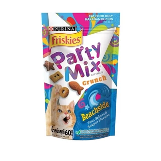 [1ซอง] Purina Friskies Party Mix, FELIX Party Tubes - ขนมแมว 50-60 g