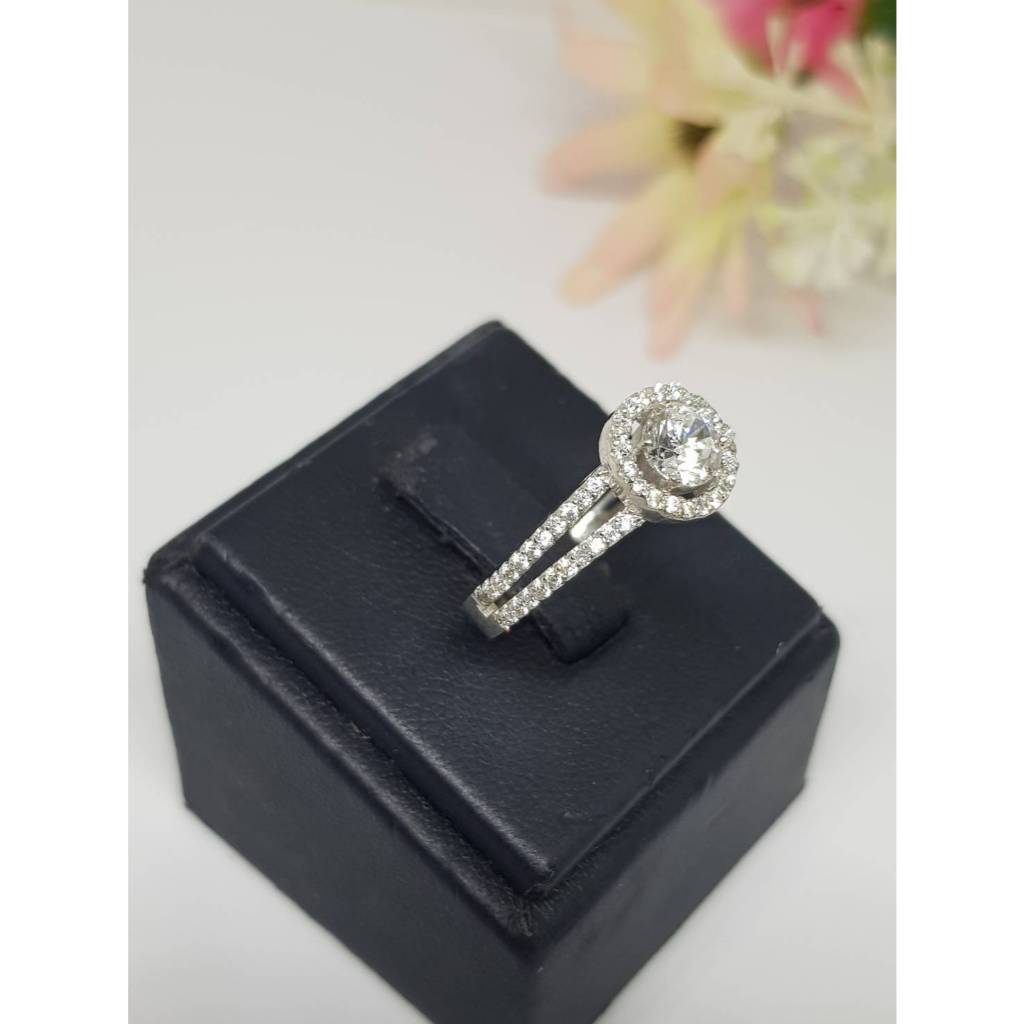 Memorine Jewelry خاتم فضة 925 بالزركون السويسري — صورة 3