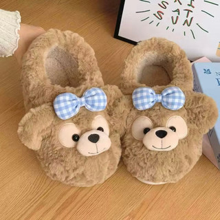 รองเท้าสลิปเปอร์ Slipper Duffy รองเท้าใส่ในบ้าน รองเท้าแตะ พื้นหนานิ่มมาก ดัฟฟี่