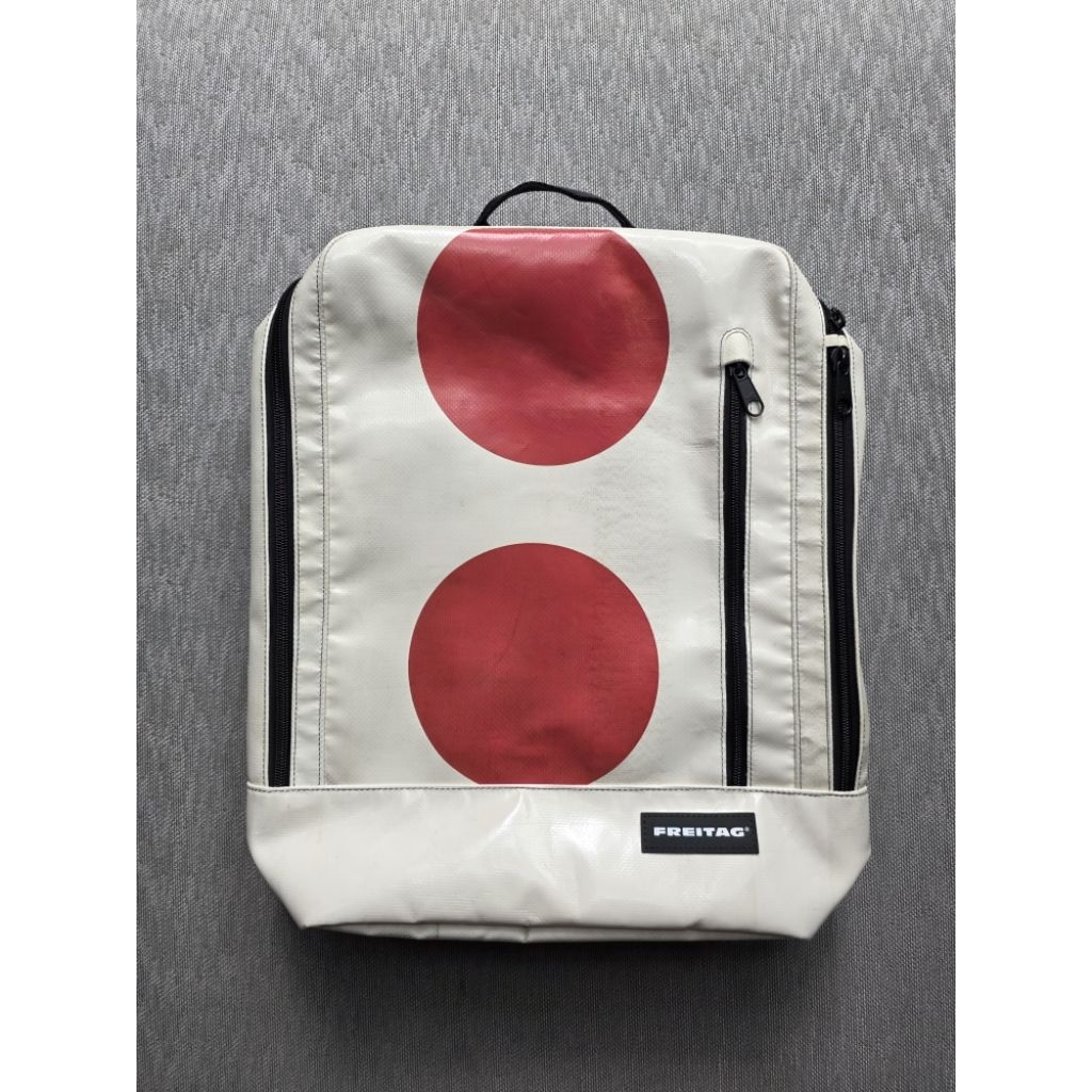 Freitag F306 Hazzard Japan Dot มือ 1 tag ห้อย ลายจุดแดง ธงชาติญี่ปุ่น