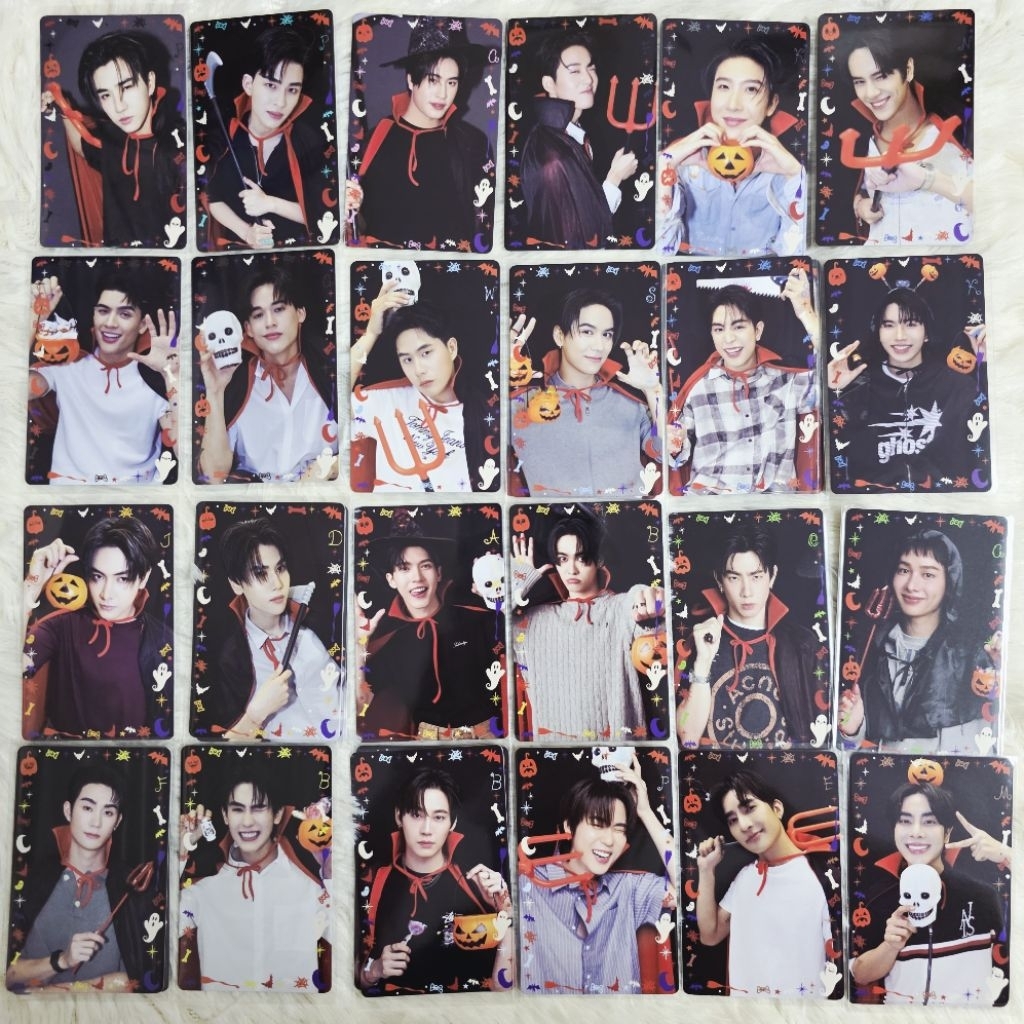 การ์ด GMMTV คอลเลคชั่น ฮาโลวีน Too Cute To Spook Boys Collectable Random Card