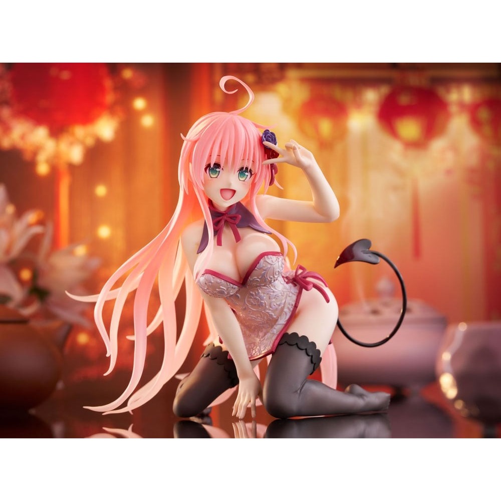 พร้อมส่ง/โมเดลลาล่าTo Love-Ru Darkness Desktop Cute Lala (Chinese Dress Ver.) Figure มือ1 ของแท้จากญี่ปุ่น