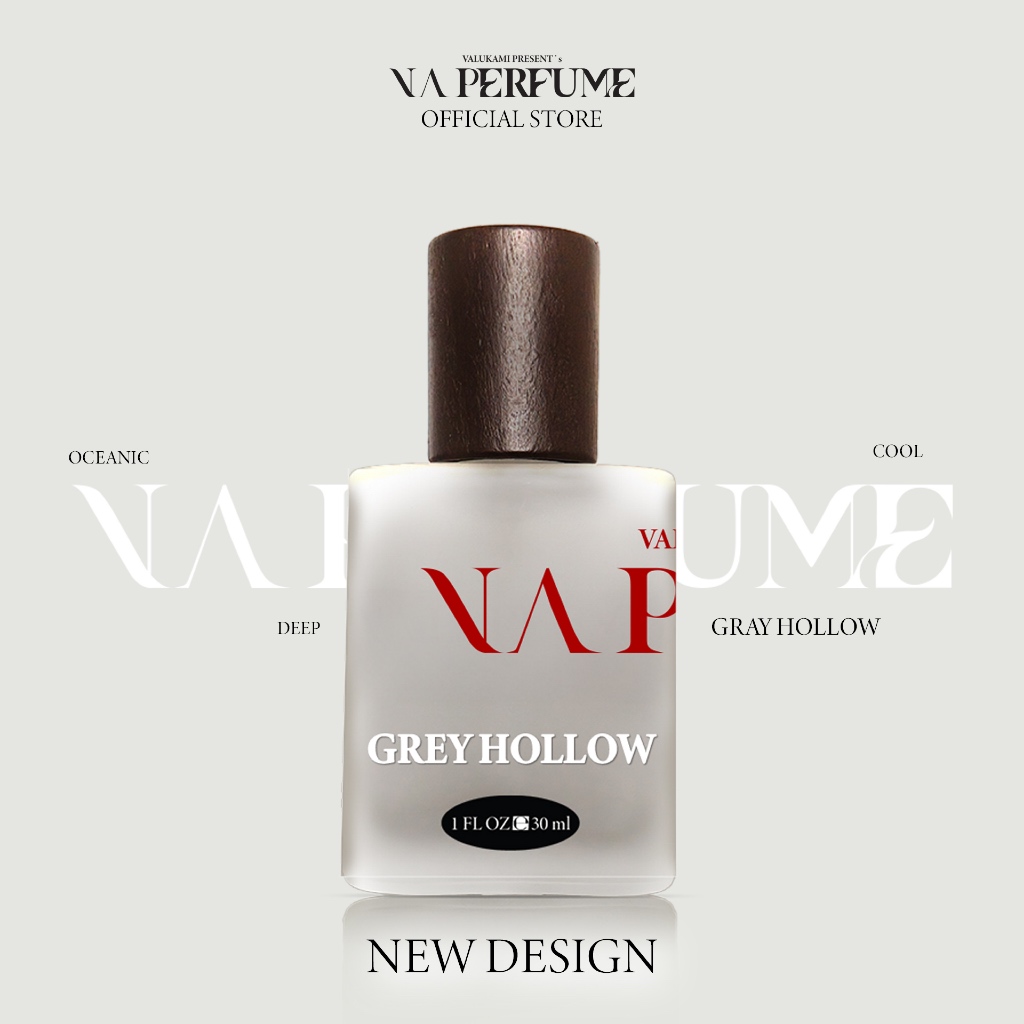 น้ำหอม VAPERFUME Gray hollow วาเพอร์ฟูม น้ำหอมผู้ชายติดทน 30ml.