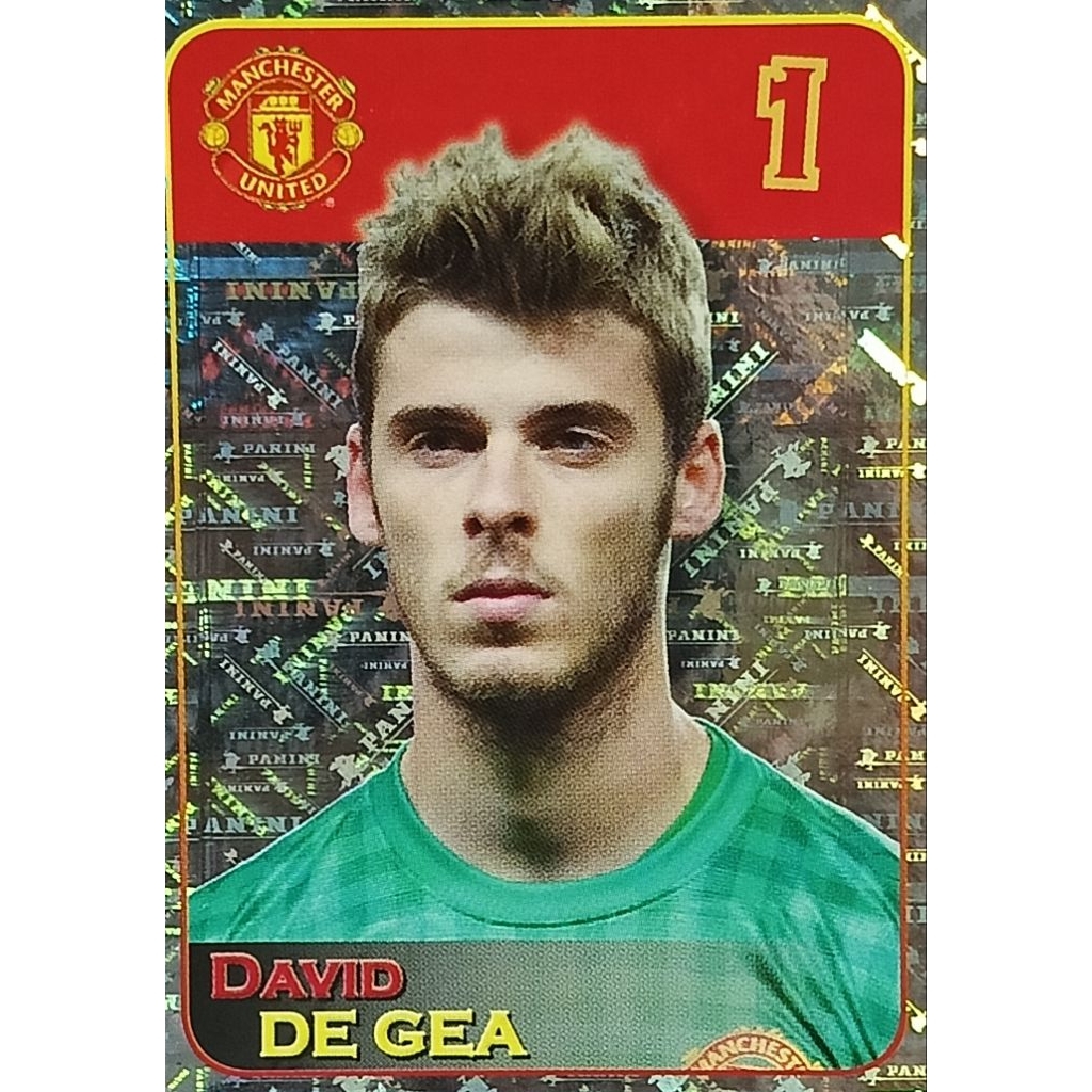 sticker panini David de Gea Manchester United 2012-2013 No.26